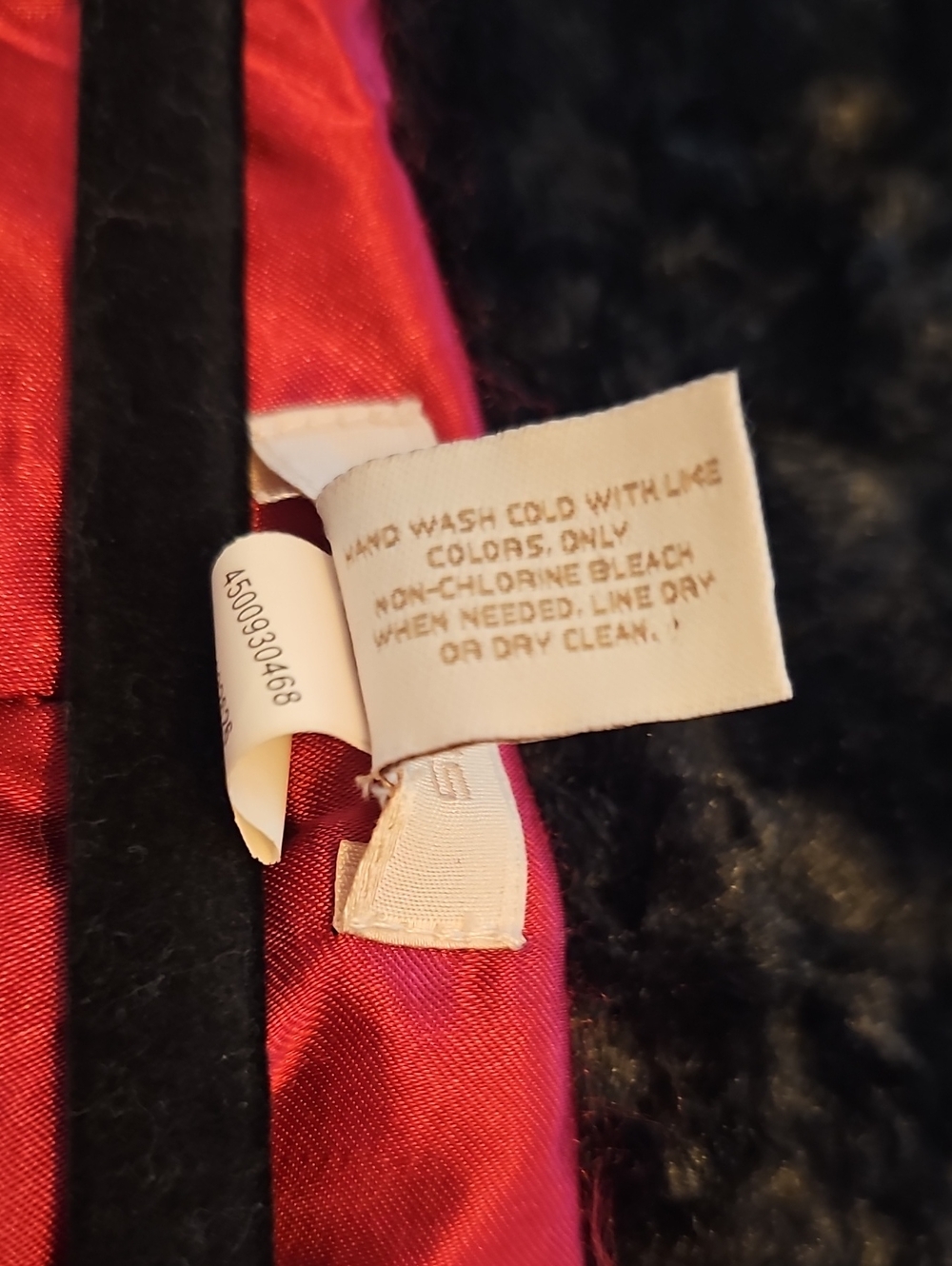 Chico's Velvet Victoria Racoon Jacket - Picture 6 of 6